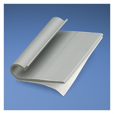 Panduit Cable Clip, PVC, 0.19 in Bundle Dia., Gray, 1-1/4 in L, 1000 PK AJC19-A-M